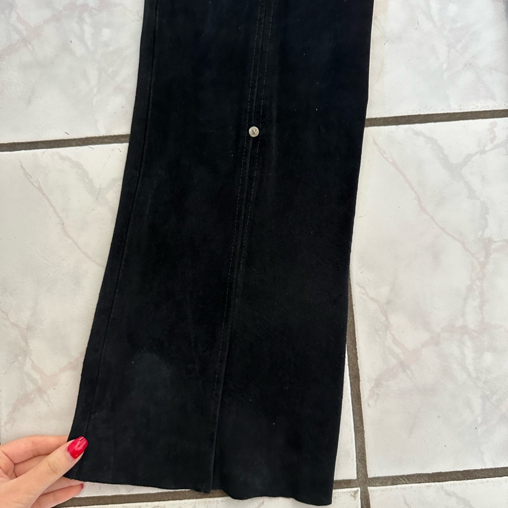 Yansi fugel black suede pants - Picture 5 of 12